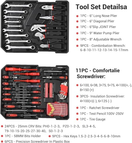 Set de herramientas 800 piezas con maletín de aluminio miniatura 6