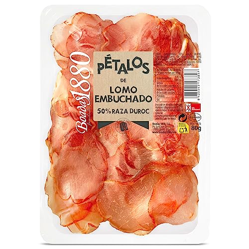 Boadas Pétalos de Lomo Embuchado 50% duroc, 80g