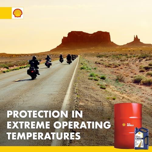 Image of Shell Rotella T6 Full Synthetic Heavy Duty Engine Oil 5W-40, 55 Gallon Drum