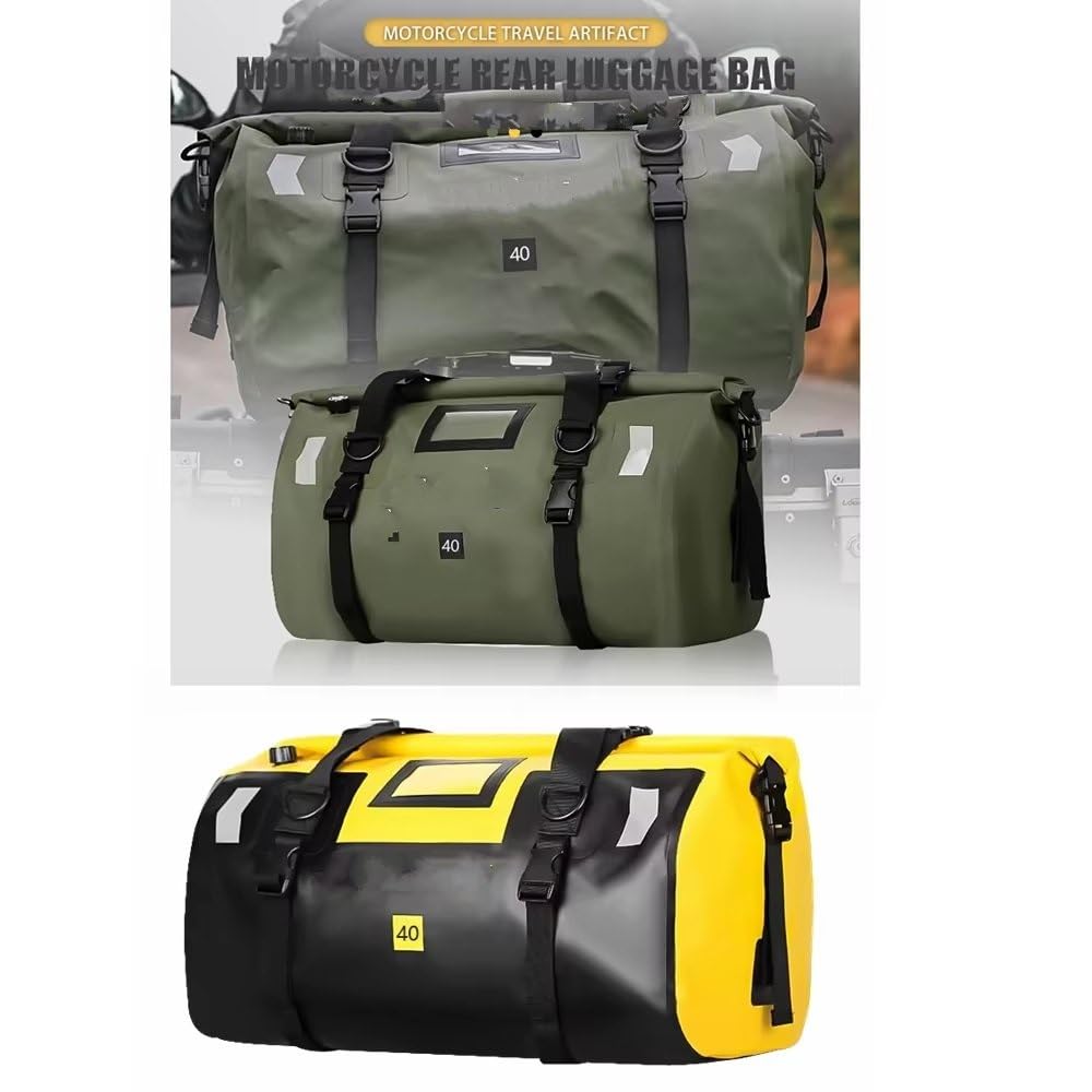 Motorfiets Staartzak 40L-120L Waterdichte Duffle Voor Motorfiets