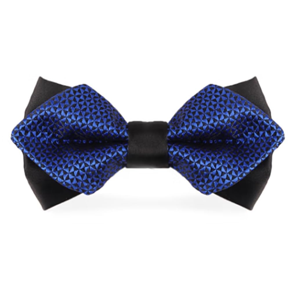 Pajarito Masculino Pajarita for Padrino de Boda del Novio Fiestas, Bodas(Azul)