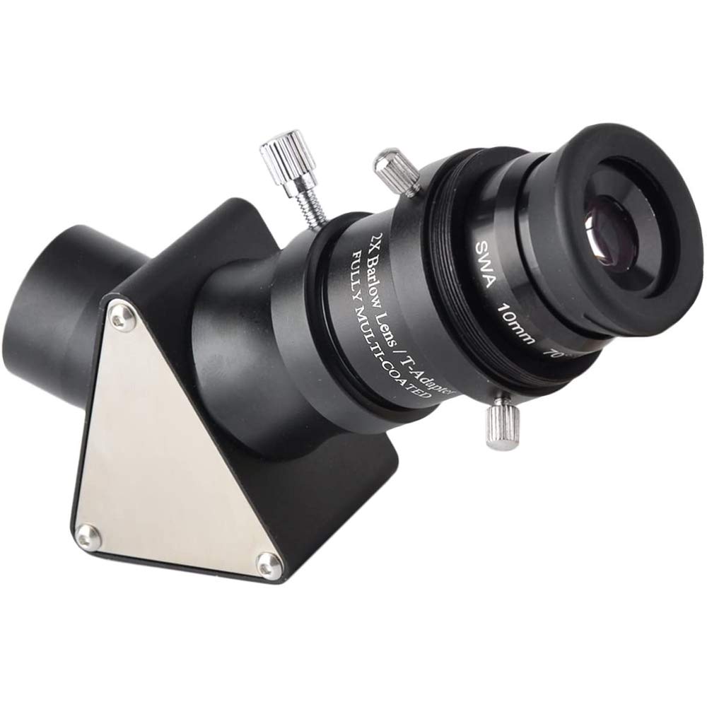 Solomark 2X beschichtet Barlowlinse/Kamera T-Adapter für 1.25" Teleskope Okular - akzeptieren 31,7mm Filter