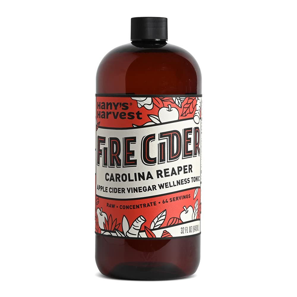 Buy Hany's Harvest Carolina Reaper Fire Cider, 32 oz PET Plastic