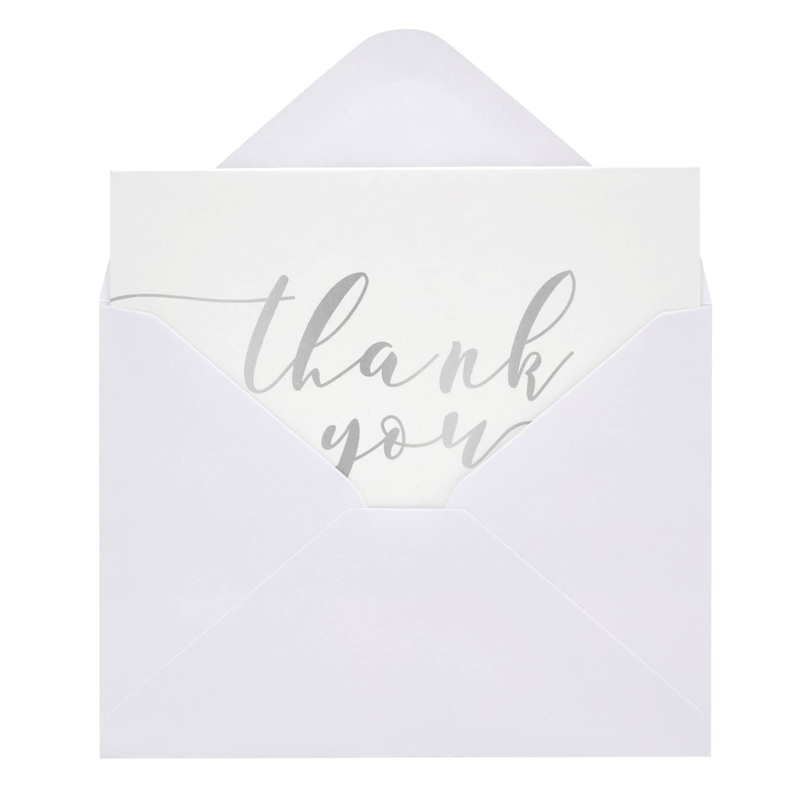 Thank You Cards - 120-Pack Thank You Notes Gradient Handwritten