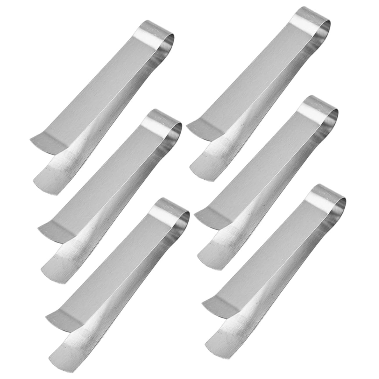 ERINGOGO 6pcs Stainless Steel Candle Wick Trimmers Essential Tool for Safely Extinguishing Wicks and Prolonging Candle Life