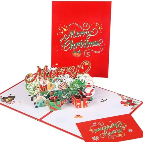 Pop Up Christmas Cards Boxed Set