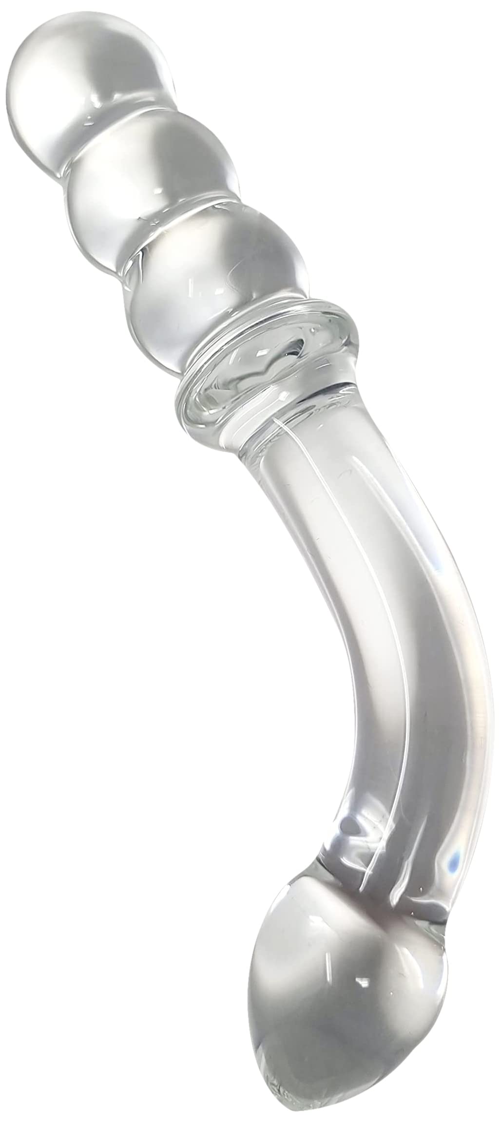 BeHorny Glass Dildo Sex Toy, G Spot and P-Spot