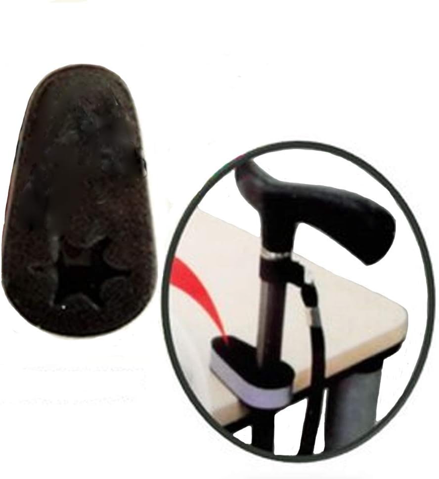 Cane/Crutch Support Clip Surface Grip & Holder Device/Walking Stick Stand Rest Holder Grip Table Rest/Walking Cane accessorie (Not Include Canes) : Health & Household