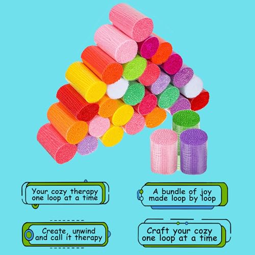 Image of Puzamen Latch Hook Pillow Kits for Adults 17 * 17IN Latch Hook Kit | 43*43cm Pillow Cover Making Kit Crochet Craft with Pre-Printed Canvas & Precut Yarn and 2 Hook Tools for Christmas Gift