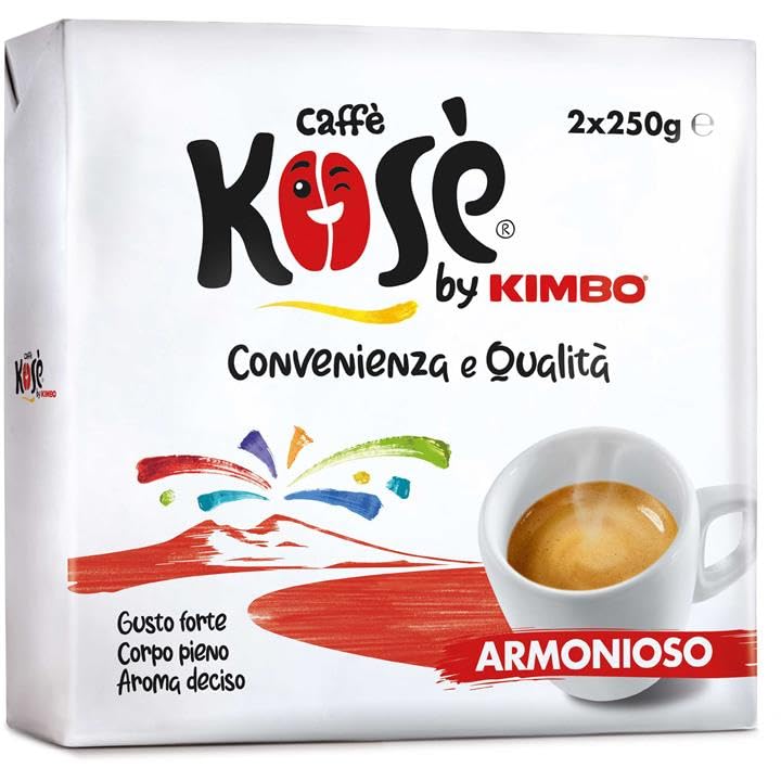 KOSE' CAFFE ARMONIOSO GR.250x2 (PACK 5 CONFEZIONI)