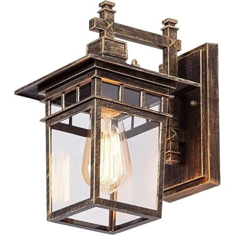HONY-LIGHT Retro Waterproof Outdoor Wall Lamp Cover