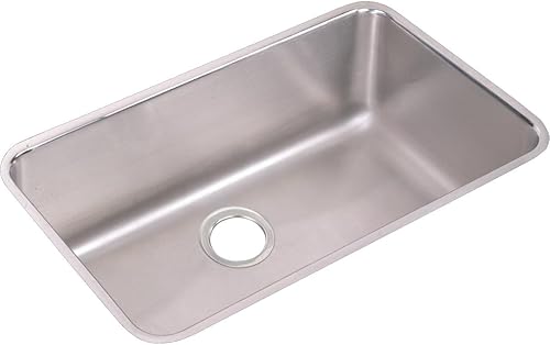 Miniatura 4 de Elkay ELUH281610 Lustertone Classic - Fregadero de acero inoxidable para montaje inferior