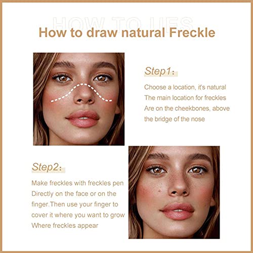 Yujue Freckle Pen, Longue Durée Imperméable Tache