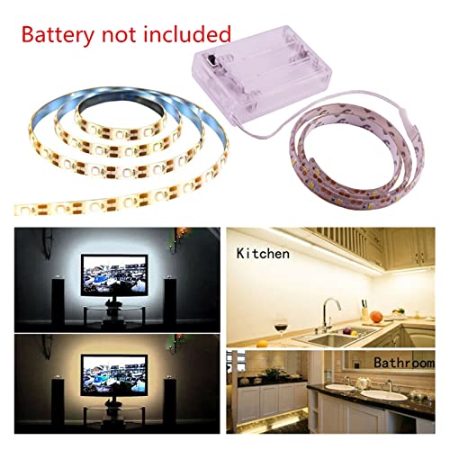 Bande lumineuse LED flexible 5V blanc chaud pour eclairage de meuble