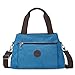 FANDARE Femme Sacoche Toile Sac a Main Sacs Cabas Bandoulieres Tendance Portés Epaule Sac D'épaule Grand Capacité Achats Fête École Voyage Crossbody Bag Bleu