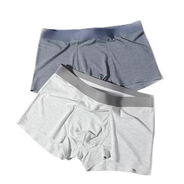 Dhruva Sales Men’s Ultra Soft Ice Silk Lycra Material Comfortable Underwear | Light-Weight | Breathable | Anti-Bacterial (Multi-Colored)(Pack of 2)