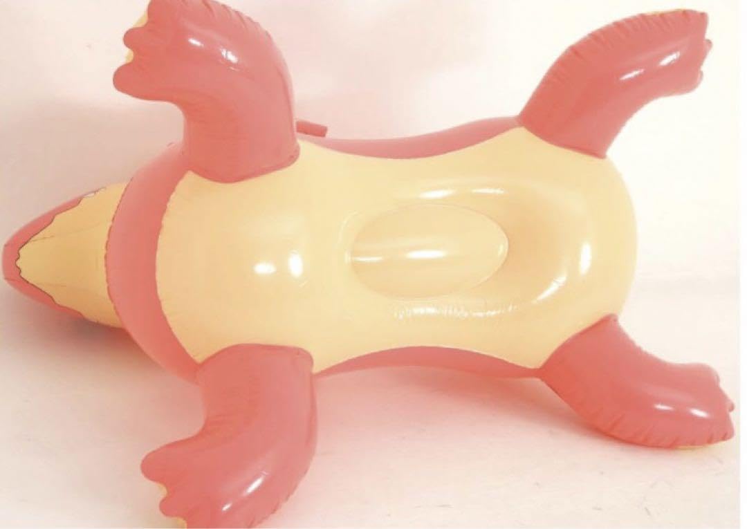 ドラゴンレッド　ツヤあり　フロート　空気ビニール風船　浮き輪　レア　日本未発売 レッド ドラゴン フロート 空気ビニール風船 浮き輪 レア 空ビ