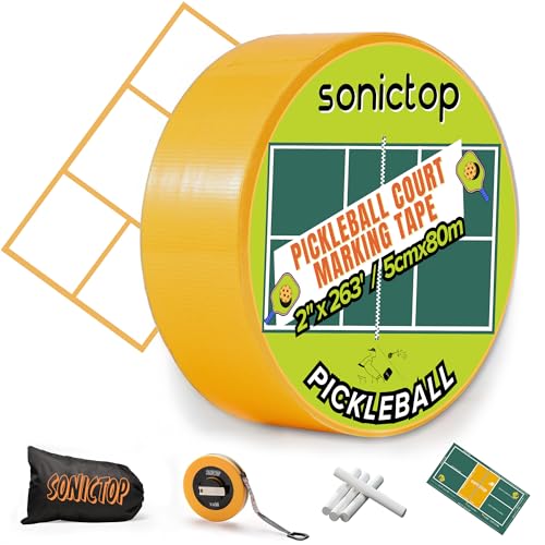 SONICTOP Pickleball Court Marking Kit, 2
