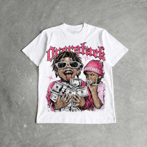 Image of DopeSkill Graphic Tee Streetwear Hypebeast Hip Hop Unisex Premium T-Shirt Sneaker Colour Matching Shirts Gift for Sneakerhead