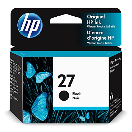 HP Hewlett Packard C8727A Tintenpatrone für Tintenstrahldrucker, Faxdrucker, Kopierer, Schwarz