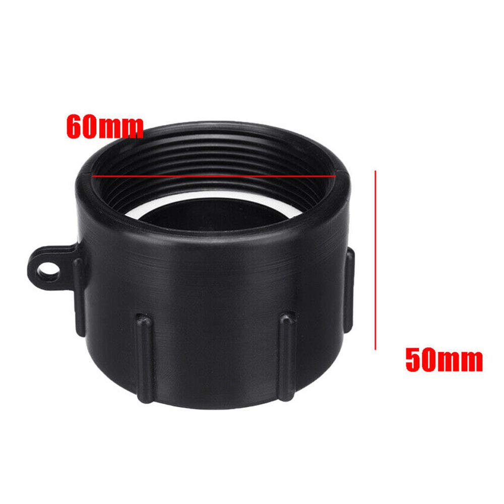 Raccordo per coperchio serbatoio IBC S60x6, diametro uscita 1/2 pollice, connettore 60 mm, tubo da giardino 1/2 pollice | Leroy Merlin