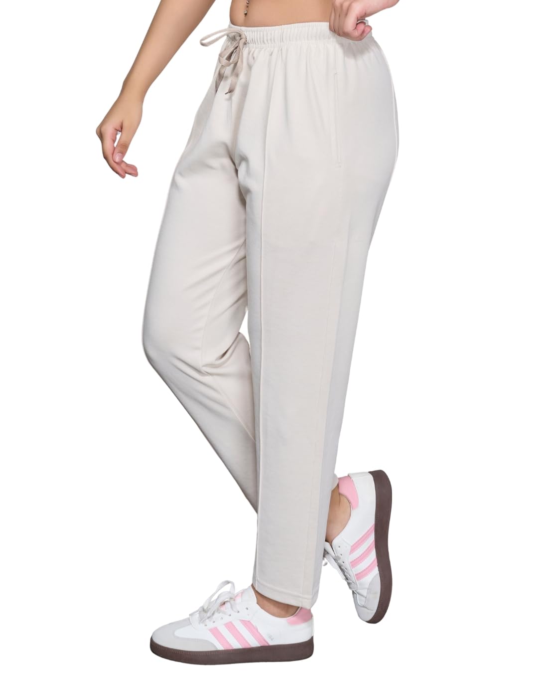 Woman Plus Size Easy Cotton Track Pants, Comfortable Lower, Trouser, Joggers, Lounge Wear, Night n, Pajama, Travel Pant-image-24