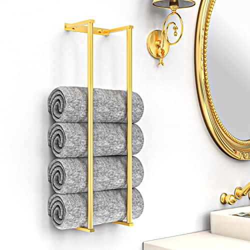 Best Wall Mounted Towel Rack For Rolled Towels