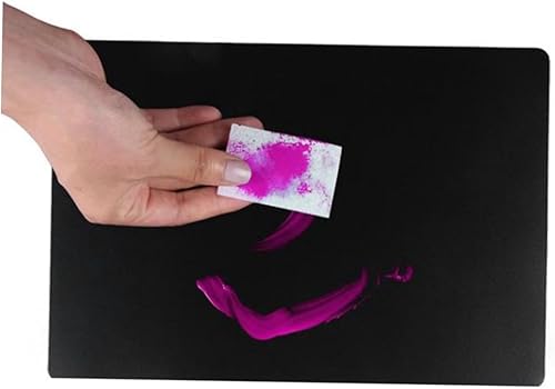 15pcs Reusable Nail Art Palette for Mixing Colors Washable Nail Color Boards for Makeup Training Beginners and Professionals