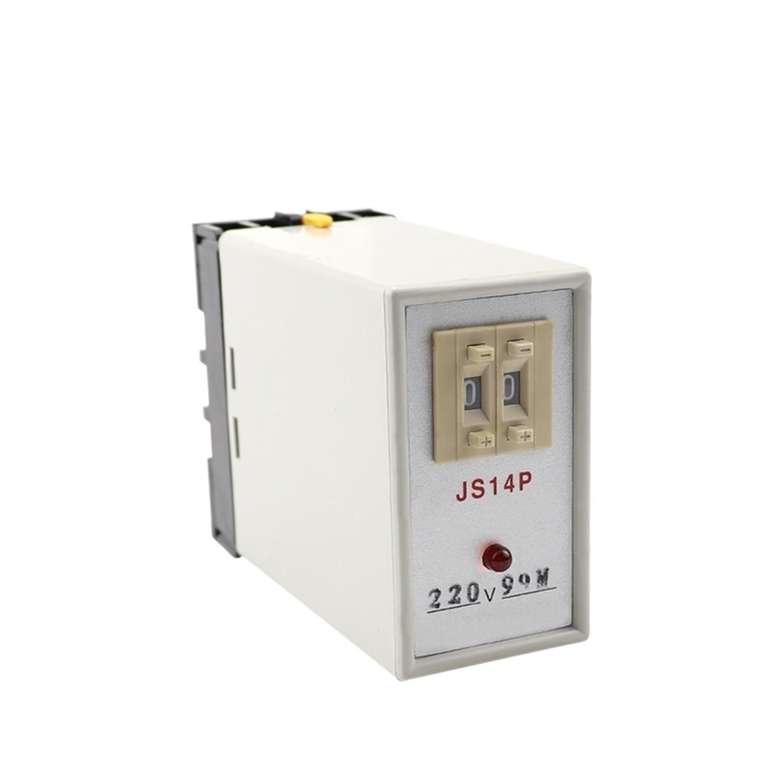 Relais temporisé digital 220V JS14P temporisateur programmable 1-99 secondes