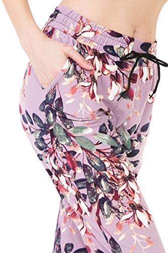 Image of Leggings Depot Premium Jogger Women's Popular Print High Waist Track Pants(S-XL)