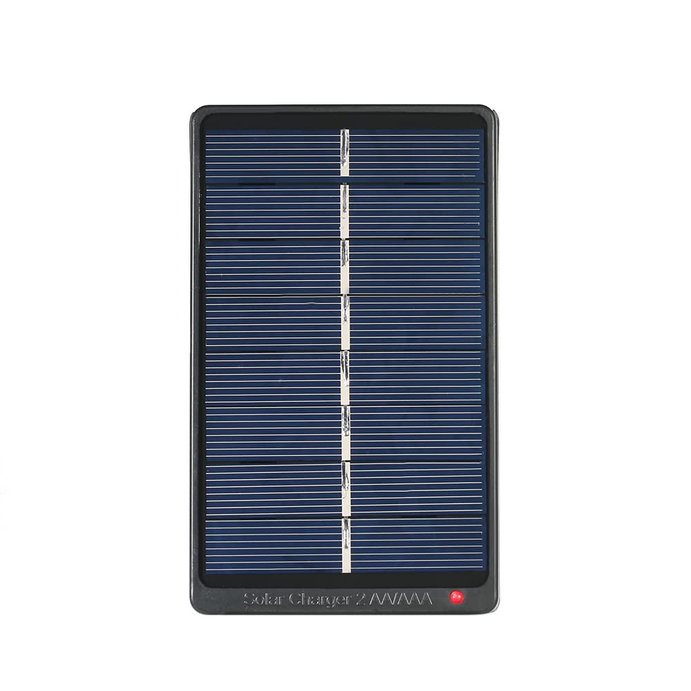 2*AA/AAA Re-Chargeable ed 1W 4V Solar Panel for Charging-image-46