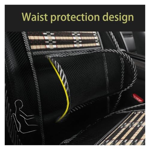 Coussin siège auto en soie de bambou pour longs trajets d'été