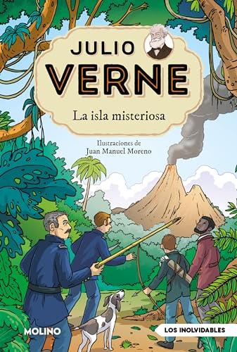 Julio Verne - La isla misteriosa (edición actualizada, ilustrada y adaptada) (Inolvidables)