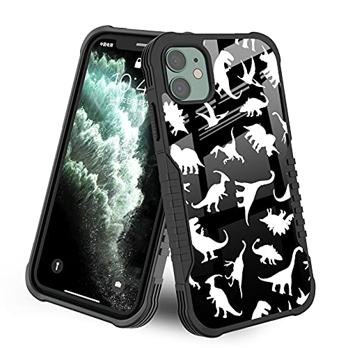 LANJINDENG Compatible with iPhone 11 Case Cute Dinosaur...
