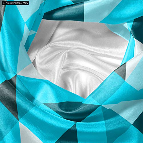 Image of ArtzFolio Blue Triangle | Pouch Wrist Potli Bag | Bag for Weddings & Casual Parties