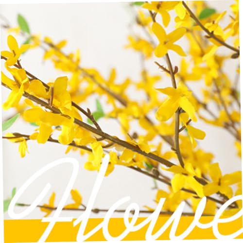 Ramas de forsythia artificiales de 40 pulgadas para florero 3
