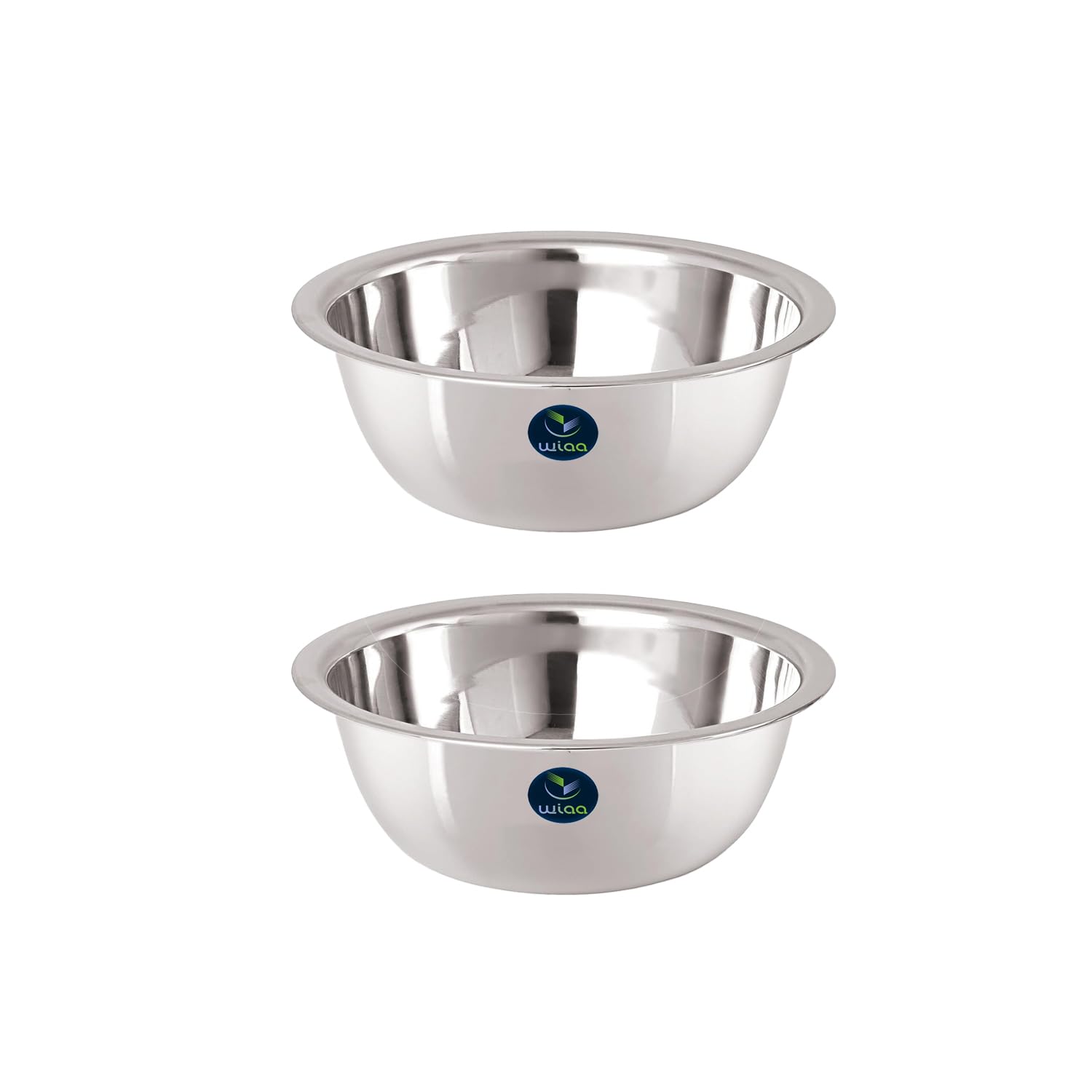 Stainless Steel Mixing Bowl 1400ml | Food-Grade Steel | Lightweight Round Base Bowl | Stackable, Wide Rim, Multipurpose Kitchen Use (Pack of 1) — Amazon image 8