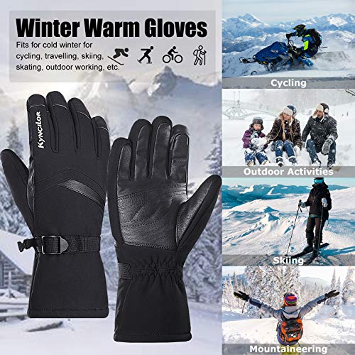 pedkit Luvas quentes de inverno Velo à prova de vento com tela sensível ao toque esportes ciclismo e