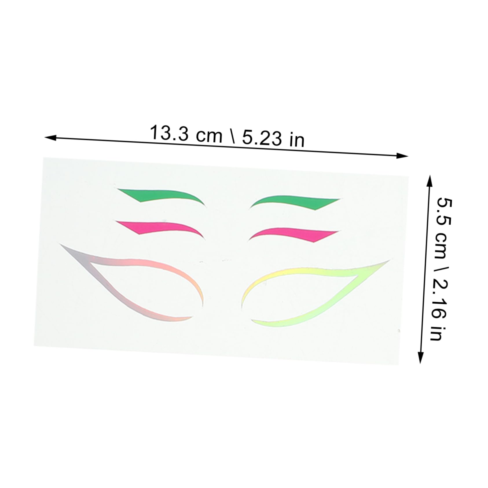 Ipetboom 20sets Eyeliner Stickers Da Adesivi Professionali Per Trucco Occhi Facile Applicazione Per Mascherate Festival e Vita Quotidiana Design Per Tutti Tipi Di Occhi