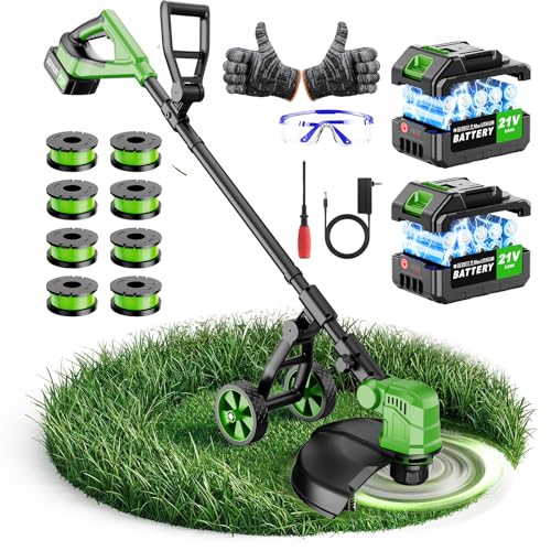 Image of 20000 RPM Brushless Battery Weed Wacker Cordless