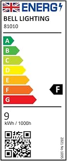 BELL Lighting E27 Dimmable LED Bulbs 3 Pack | 8.1W 810 Lumen Warm White 2700K | Large Edison Screw GLS LED Light Bulb Energy Saving E27 LED Bulb Screw in | 60W Equivalent Opal Dimmable Lightbulbs