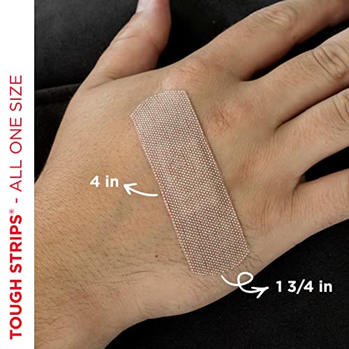Image of BAND-AID Brand Tough Strips Adhesive Bandages, All One Size, 60 Count