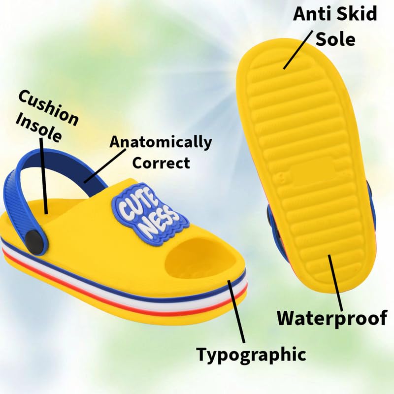 Image of SMARTOTS Lighweight Eva Flipflops for Kids, Stylish CuteNess Sling Back Kids Flipflop for Everyday Use
