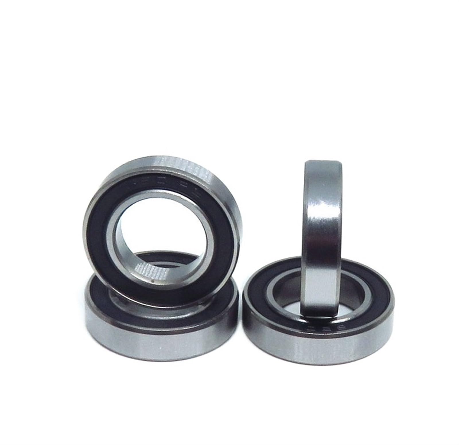 HYUJNAFZR Bimetal Seal Shield Micro deep Groove Bearing 5pcs 6800-2RS 10x19x5mm ABEC-3 Deep Groove Ball Bearing