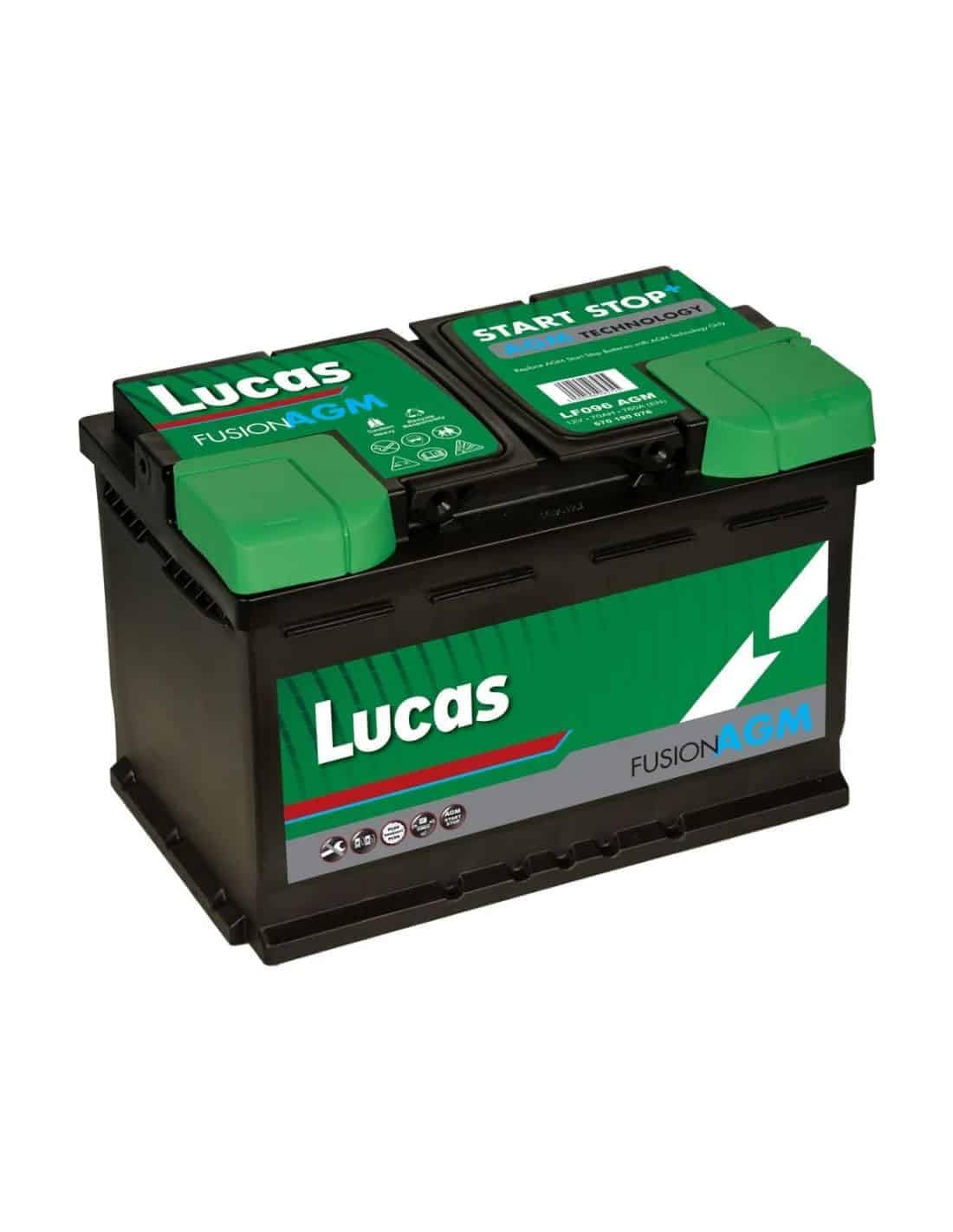 Batería Lucas FUSION AGM LF096 12V - 70Ah - 760A