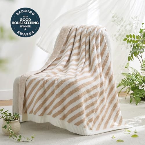 Image of Snuggle Sac Ultra Soft Throw Blanket, Beige, 50 inchx60 inch