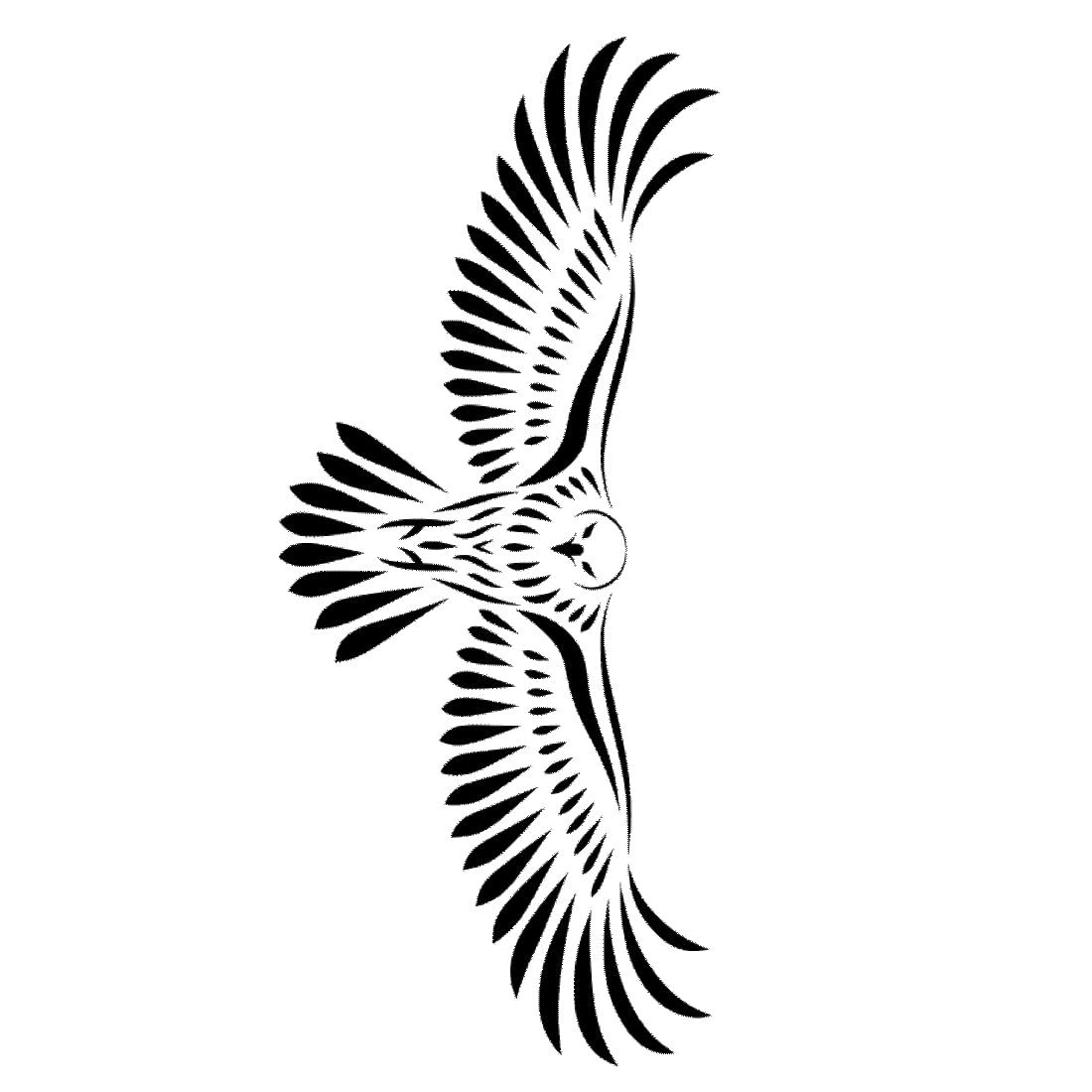 Flying Eagle Temporary Tattoo Sticker Strong And Bold Design Male And Female With Water Proof-image-9