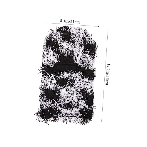 Pasamontaña térmico de punto para esquí y actividades al aire libre, negro, unisex, transpirable y elástico, para hombres y mujeres miniatura 2