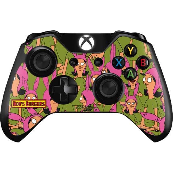 Skinit Decal Gaming Skin Compatible with Xbox One Controller - Officially Licensed Bobs Burgers Tina Belcher Design