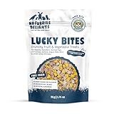 No Furries Delights Treats, 100% All Natural Mini Bites for Rabbit Hamster Guinea Pig Chinchilla Pet Rat Mice Gerbil Bird Healthy Enrichment Bonding Rewarding (50g, Lucky Bites VP)